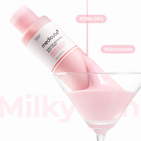 Medicube PDRN Pink Niacinamide Milky Toner