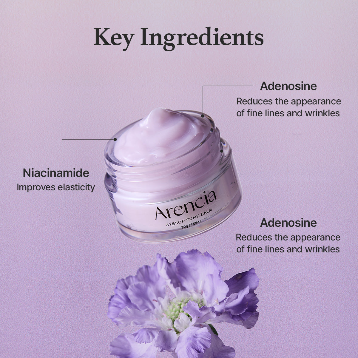 Arencia Hyssop Fume Balm