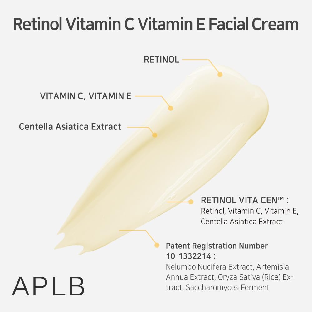 APLB Retinol Vitamin C Vitamin E Facial Cream
