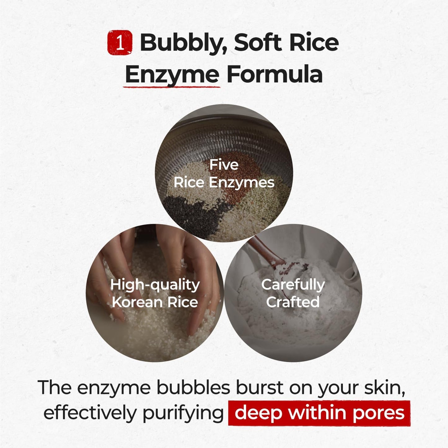 numbuzin No.3 Rice Yeast Enzyme Sauna Gommage Foam