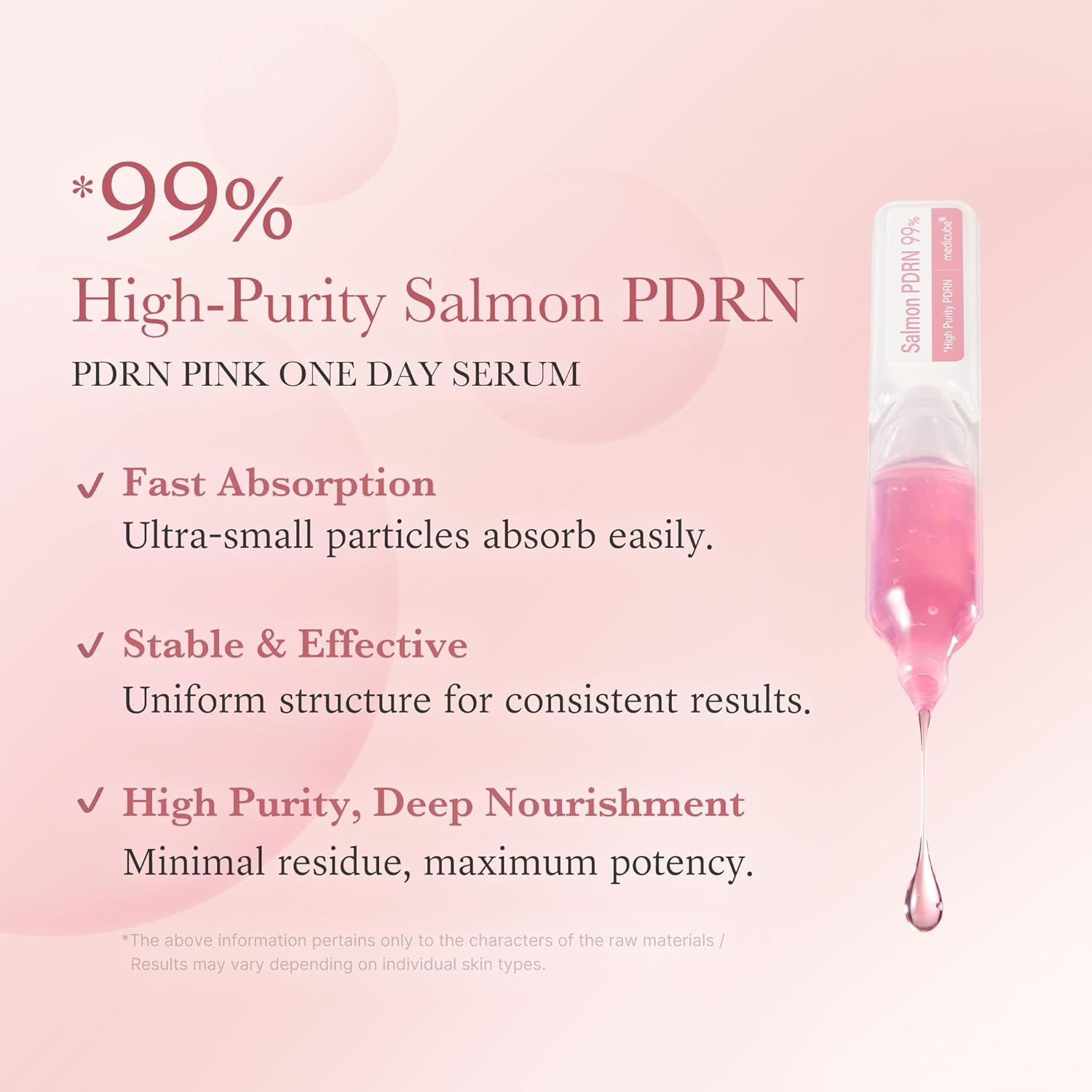 Medicube PDRN Pink One Day Serum