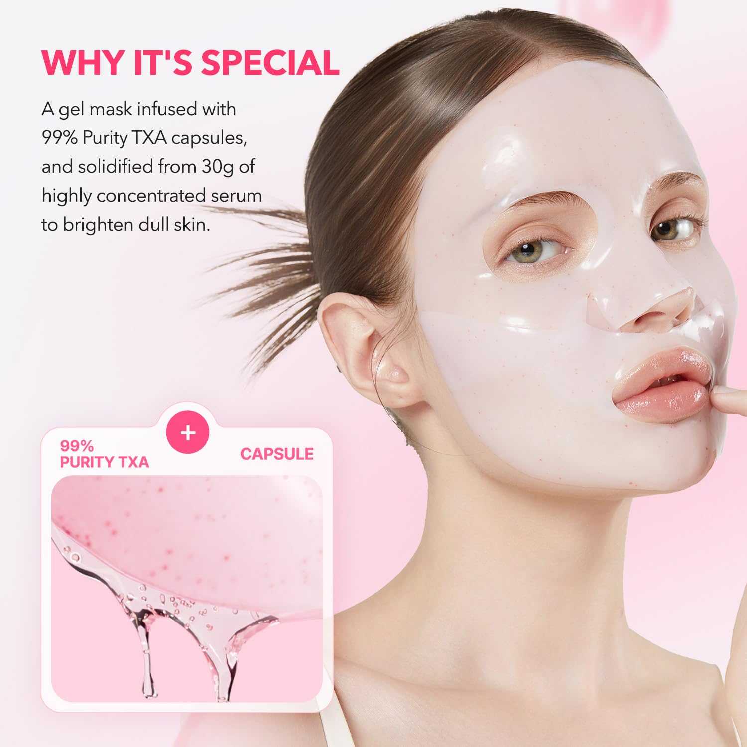 APRILSKIN TXA Niacinamide Collagen 99 Capsule Gel Mask