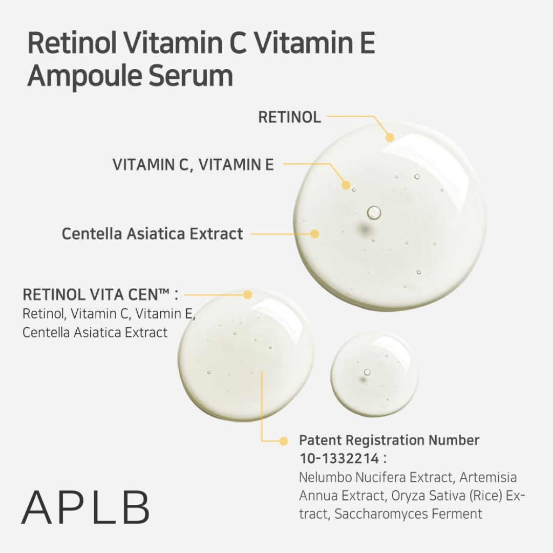 APLB Retinol Vitamin C Vitamin E Ampoule