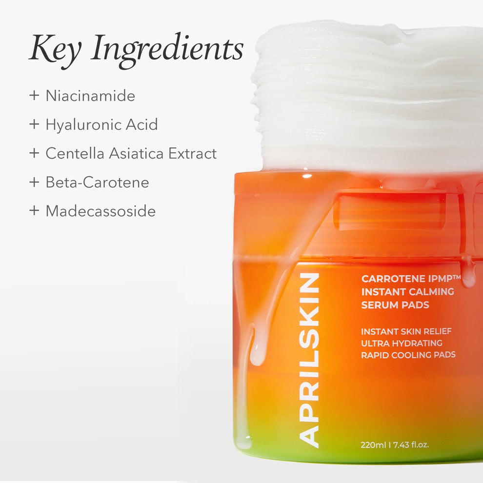 APRILSKIN Carrotene IPMP Instant Calming Serum Pads