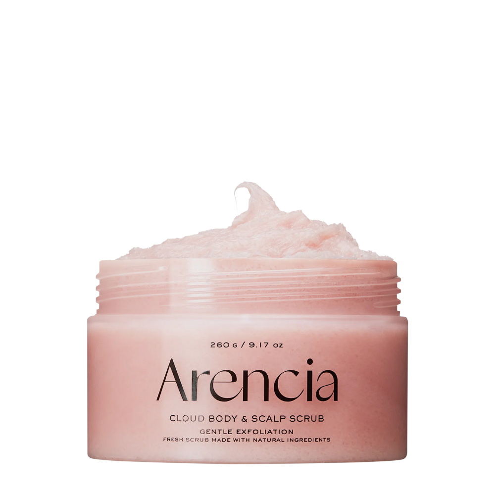 Arencia Fresh Cloud Body & Scalp Scrub Pink: Lavender & Pear