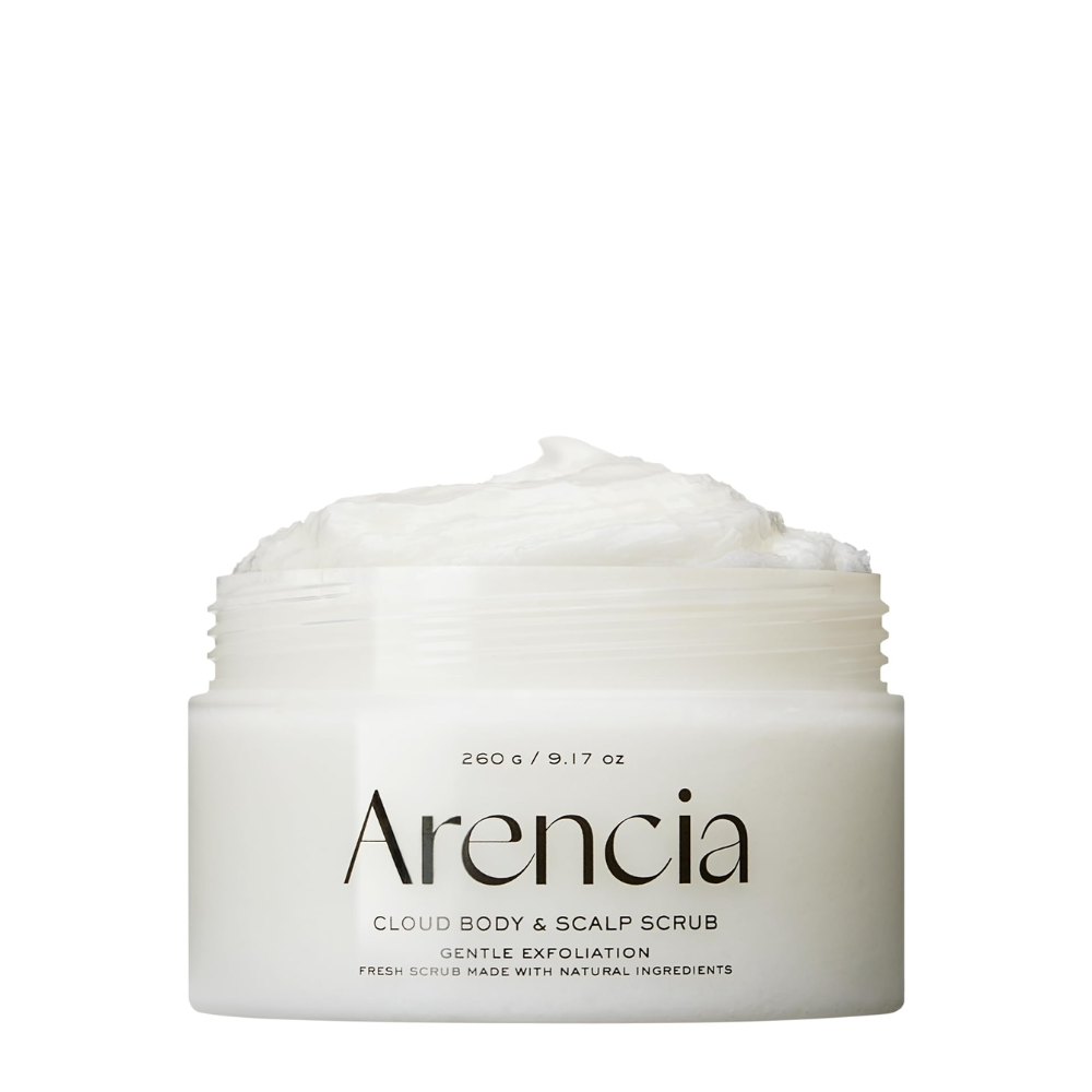 Arencia Fresh Cloud Body & Scalp Scrub White: White Tea & Neroli