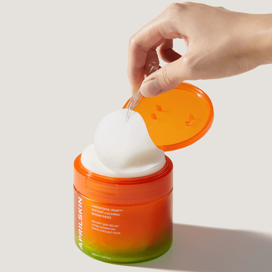 APRILSKIN Carrotene IPMP Instant Calming Serum Pads