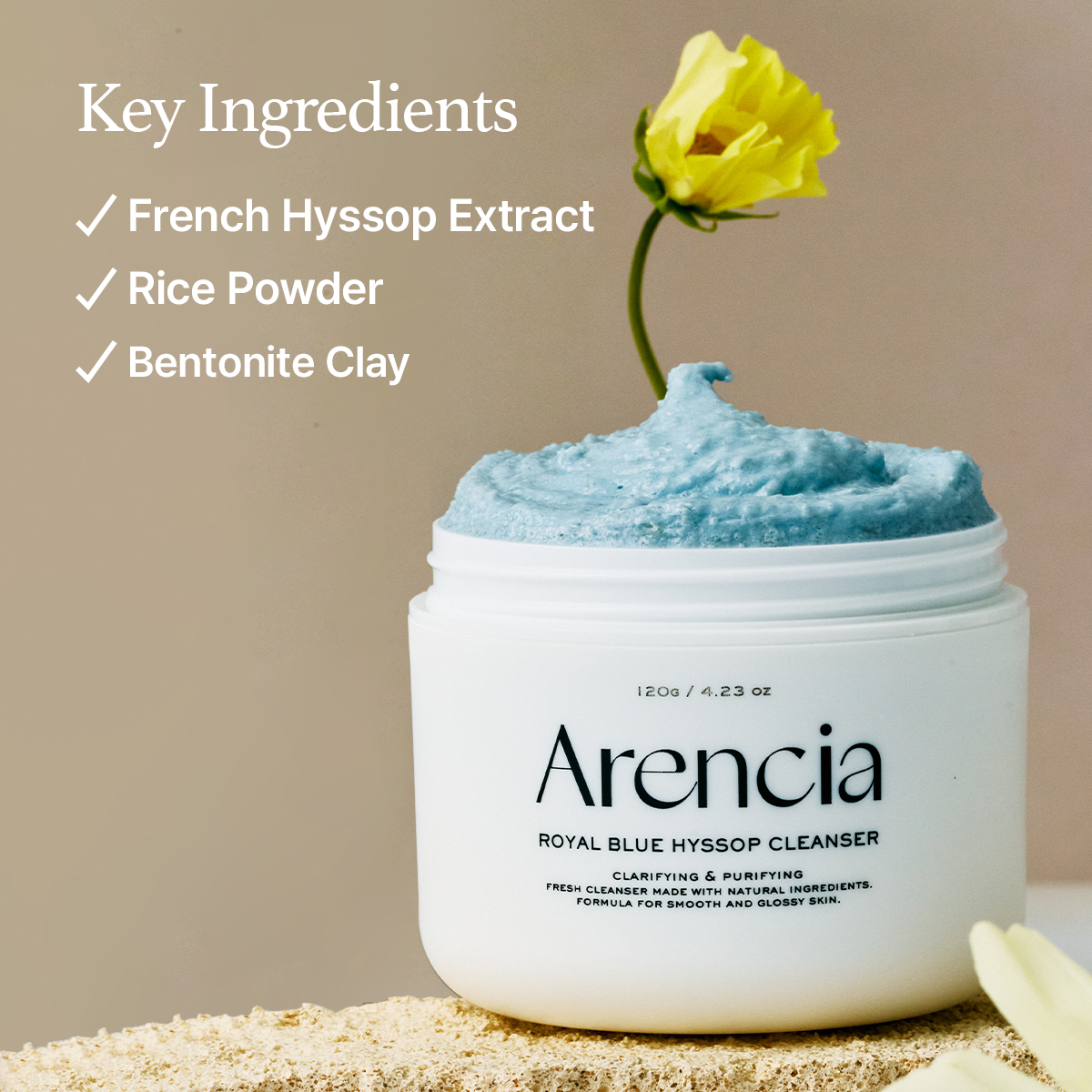 Arencia Fresh Royal Blue Hyssop Cleanser