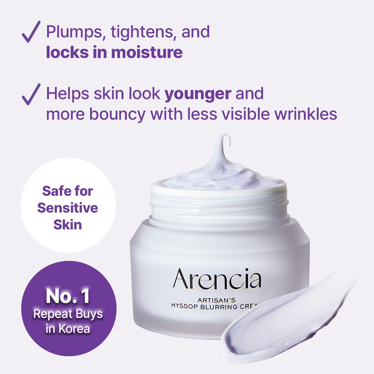 Arencia Hyssop Blurring Cream