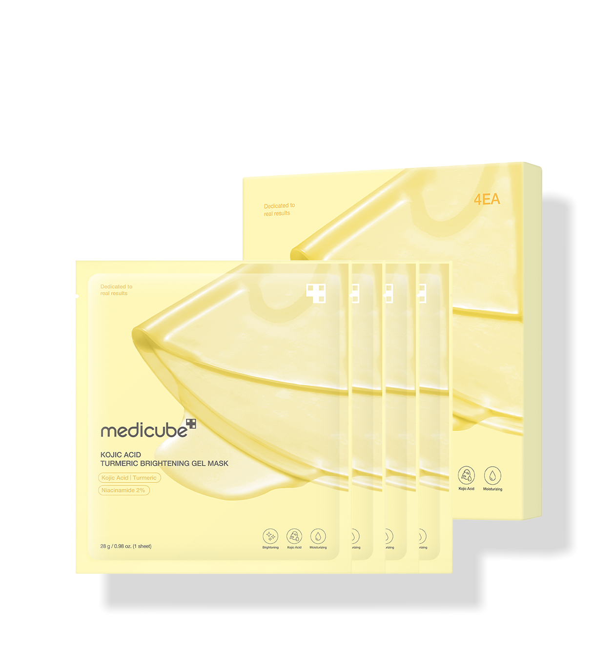 Medicube Kojic Acid Turmeric Brightening Gel Mask