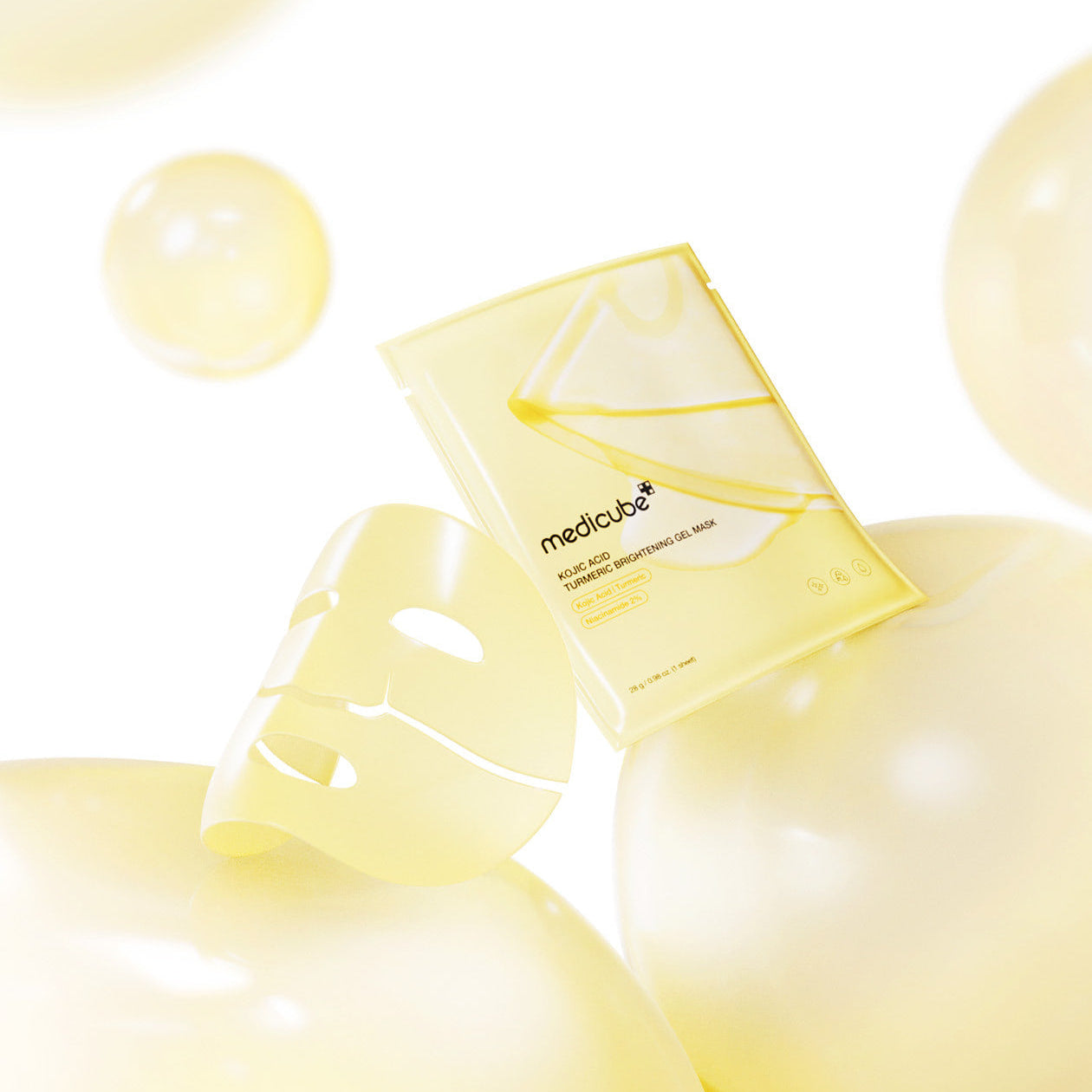Medicube Kojic Acid Turmeric Brightening Gel Mask