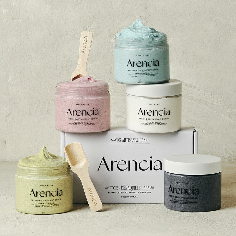 Arencia Fresh Cloud Body & Scalp Scrub