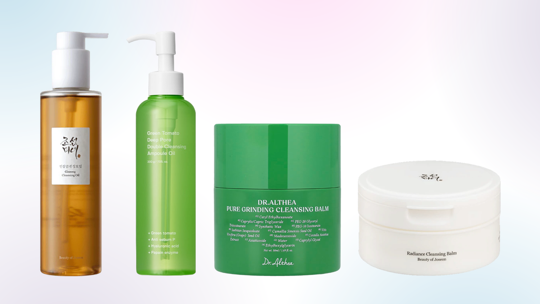 Korean oil cleanser for acne-prone skin