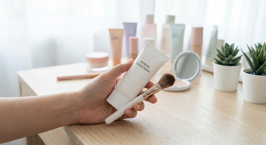 Korean sunscreen for daily wear under makeup