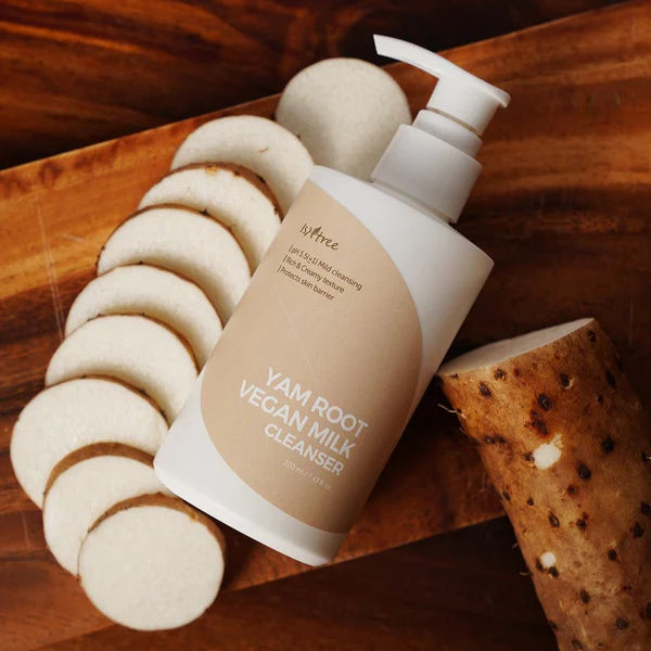 Isntree Yam Root Vegan Milk Cleanser