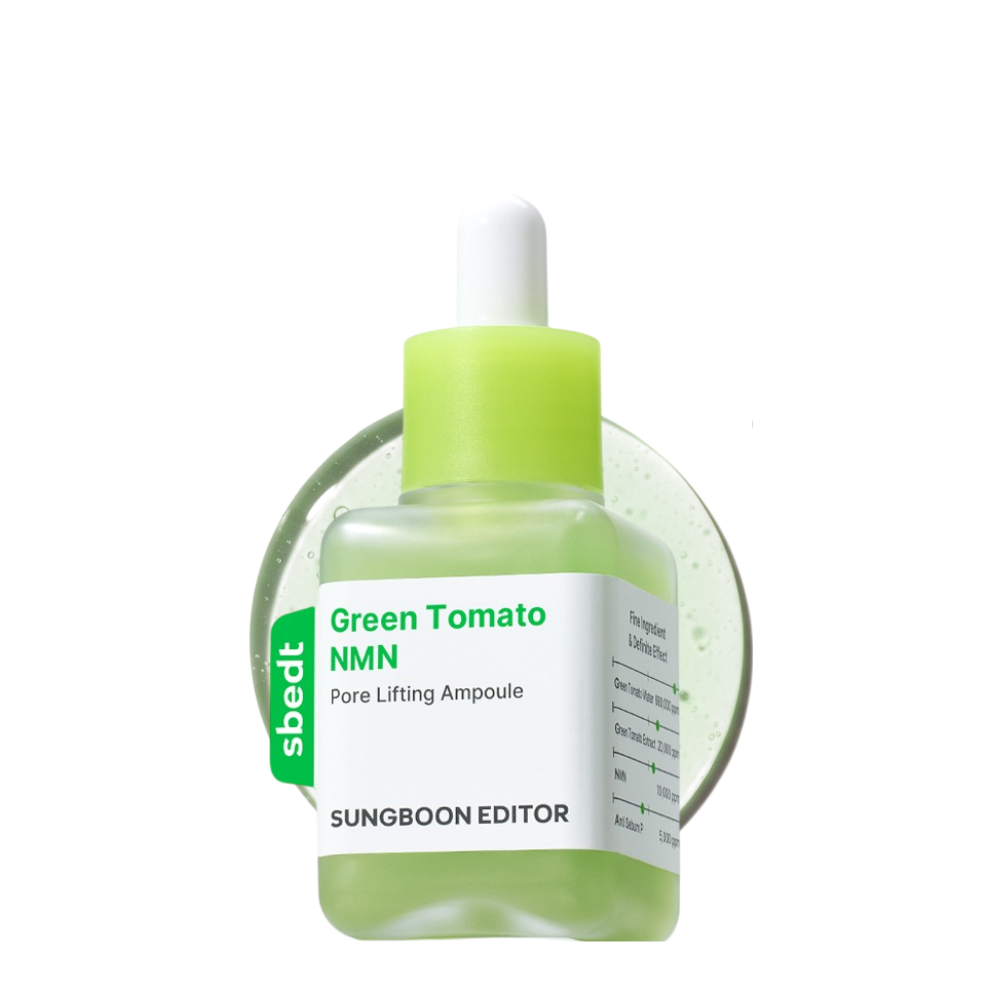 SUNGBOON EDITOR Green Tomato NMN Pore Lifting Ampoule