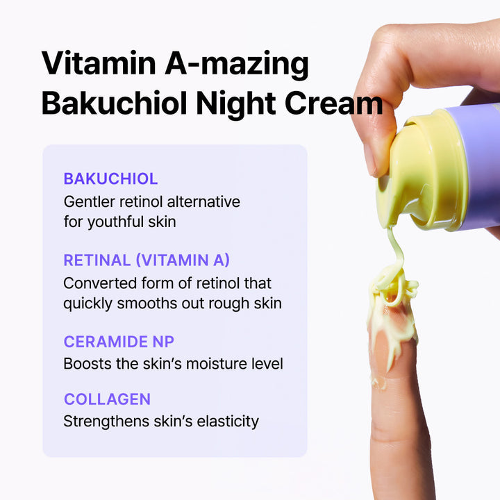 By Wishtrend Vitamin A-mazing Bakuchiol Night Cream