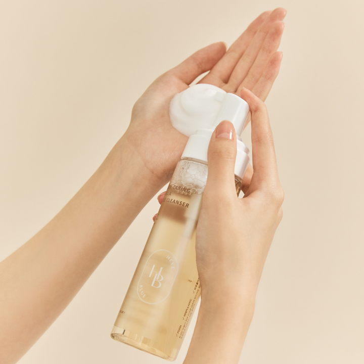 HEVEBLUE Salmon Caring Centella Bubble Cleanser