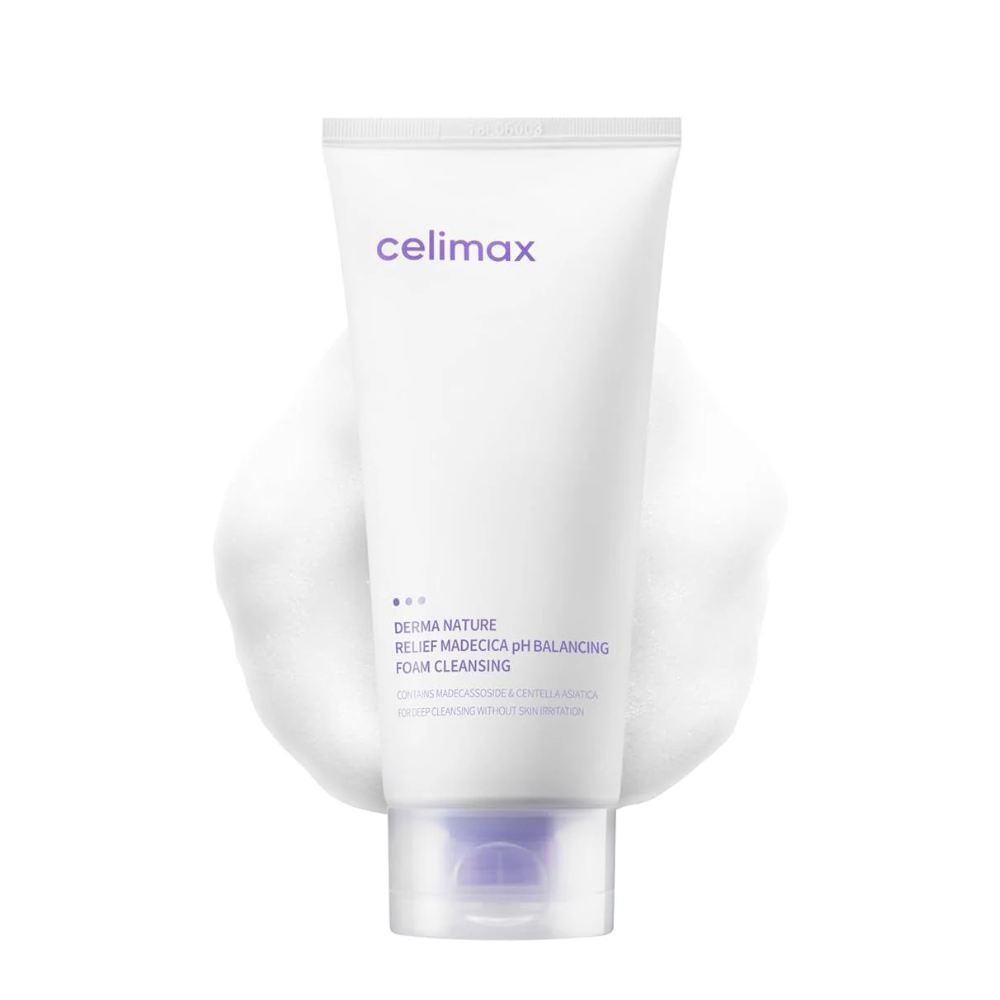 celimax Derma Nature Relief Madecica pH Balancing Foam Cleansing