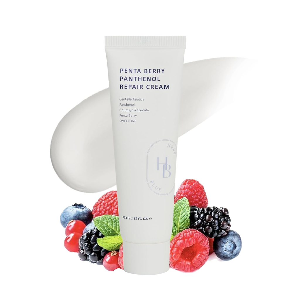 HEVEBLUE Penta Berry Panthenol Repair Cream