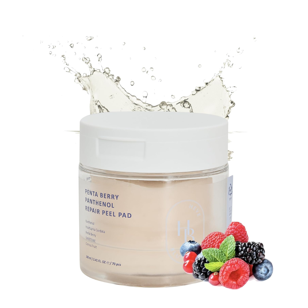 HEVEBLUE Penta Berry Panthenol Repair Peel Pad