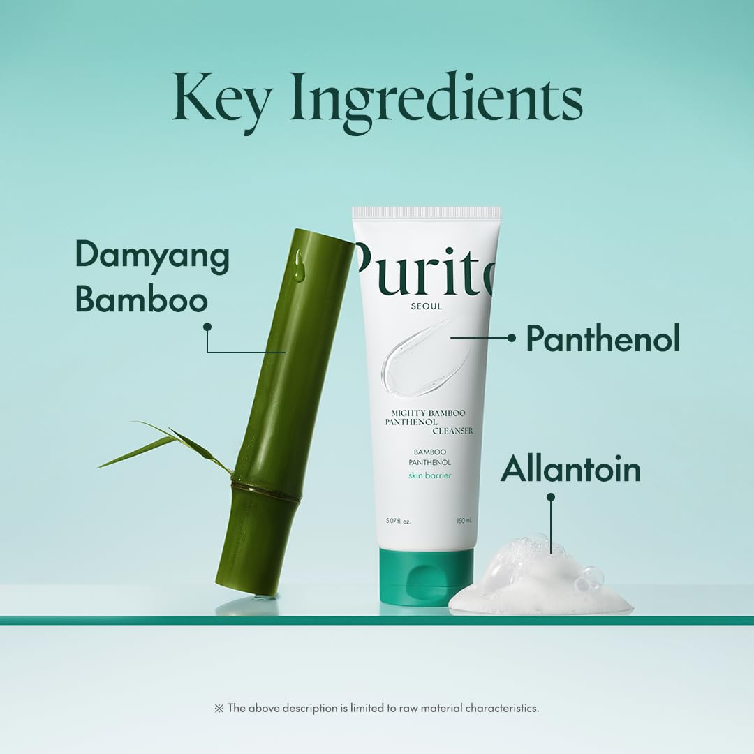Purito Seoul Mighty Bamboo Panthenol Cleanser