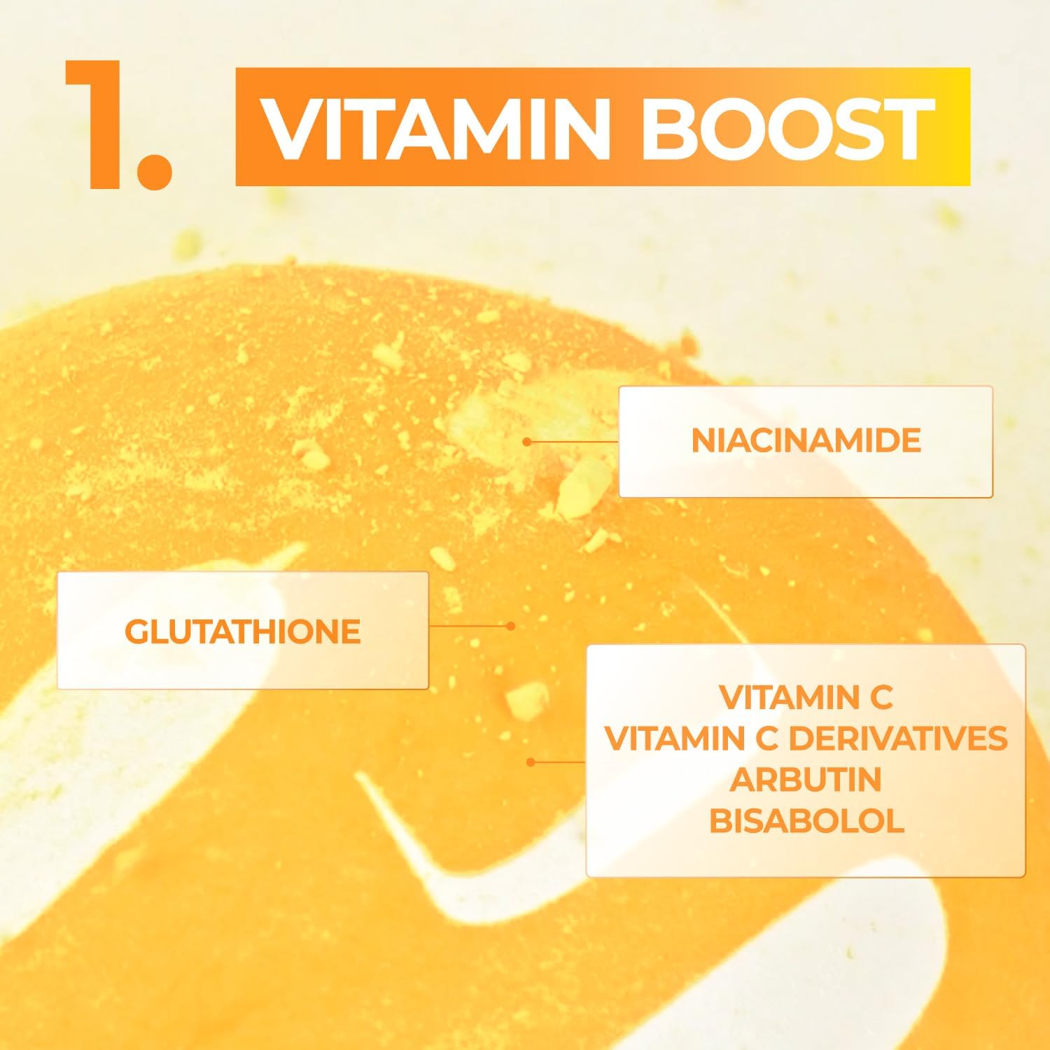 numbuzin No.5+ Vitamin Spotlight Sheet Mask