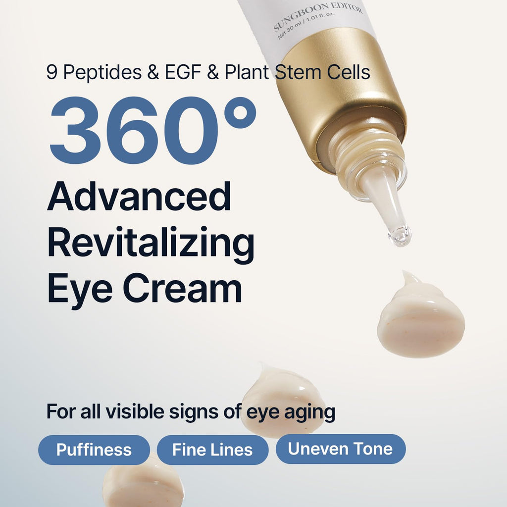 SUNGBOON EDITOR Silk Peptide Intensive Lifting Eye Cream