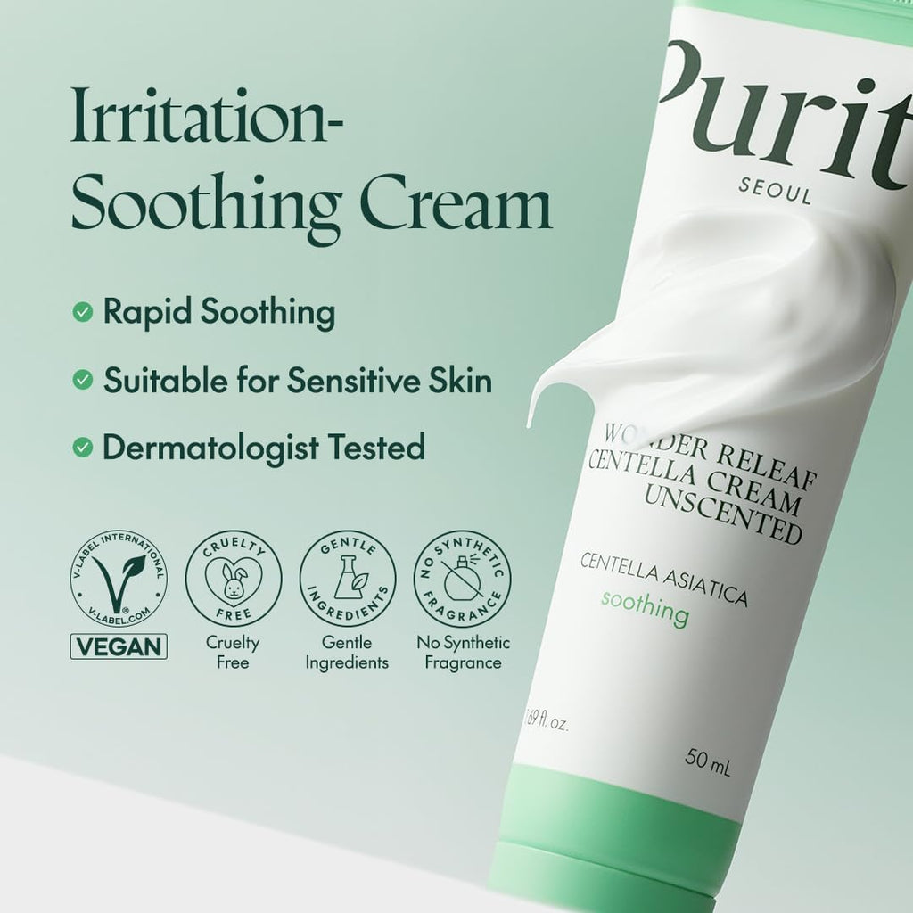 Purito Seoul Wonder Releaf Centella Cream Unscented