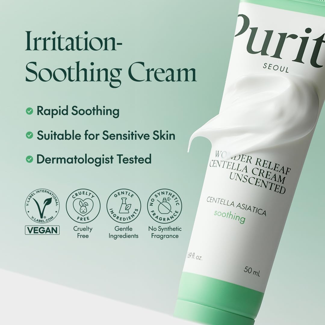 Purito Seoul Wonder Releaf Centella Cream Unscented
