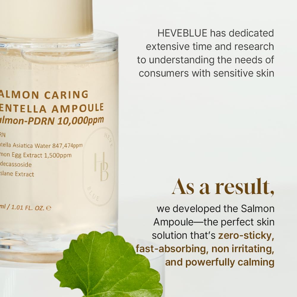 HEVEBLUE Salmon Caring Centella Ampoule