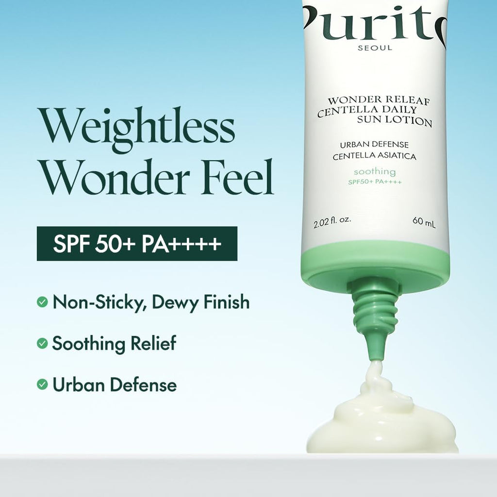 Purito Seoul Wonder Releaf Centella Daily Sun Lotion SPF50+ PA++++