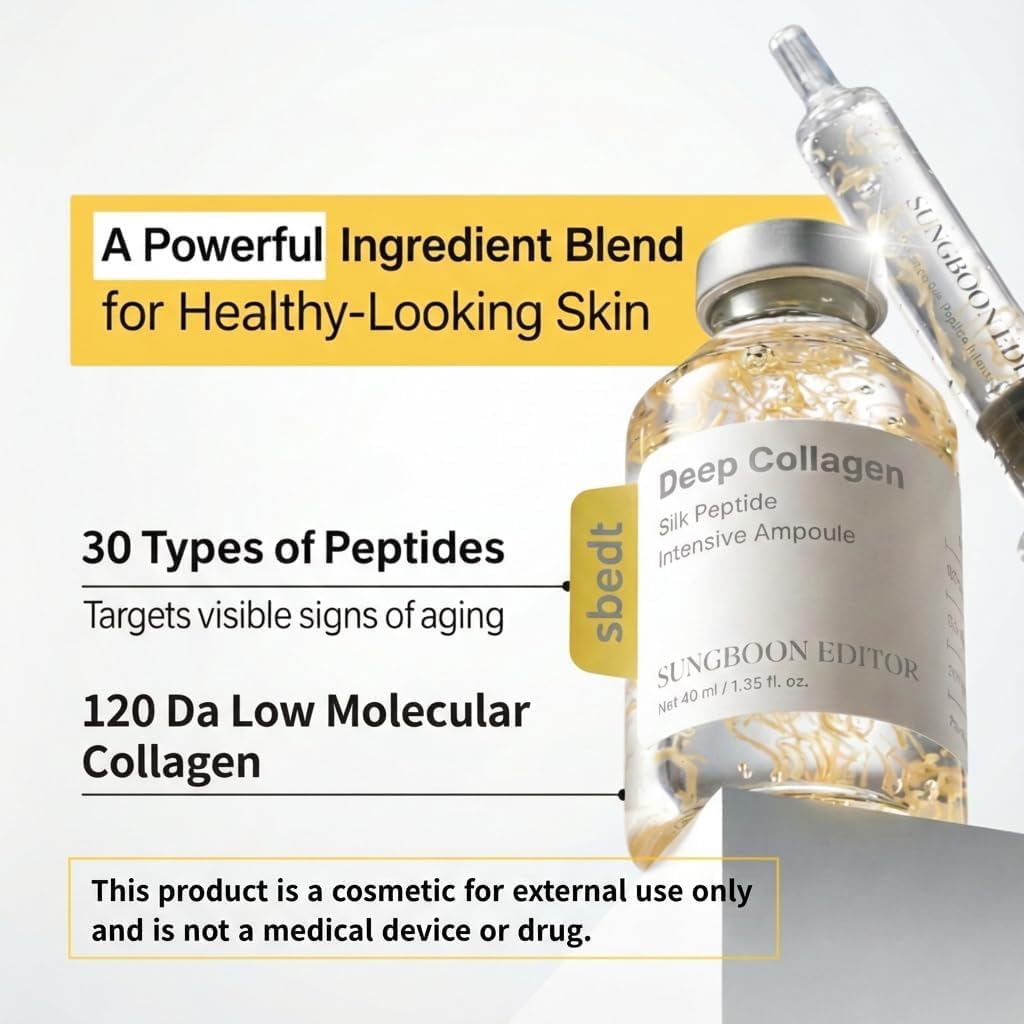 SUNGBOON EDITOR Silk Peptide Intensive Lifting Ampoule