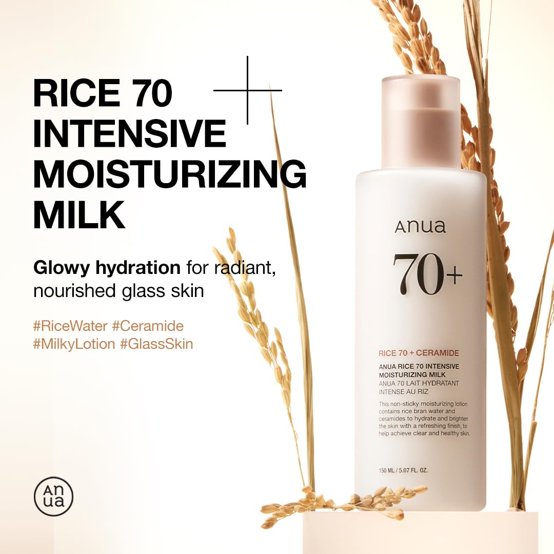 Anua Rice 70 Intense Moisturizing Milk