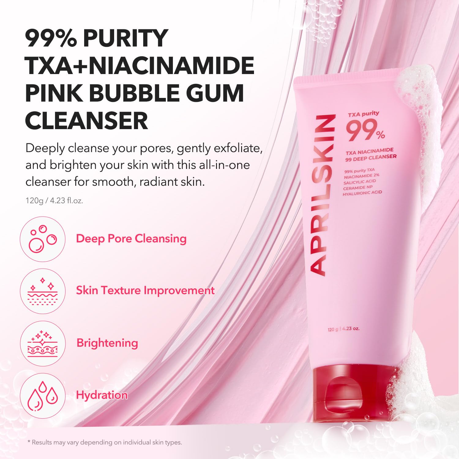 APRILSKIN TXA Niacinamide 99 Deep Cleanser