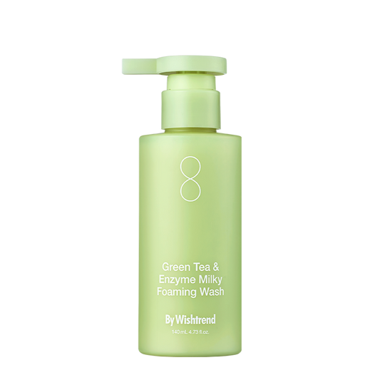 By Wishtrend Green Tea & Enzyme Milky Foaming Wash