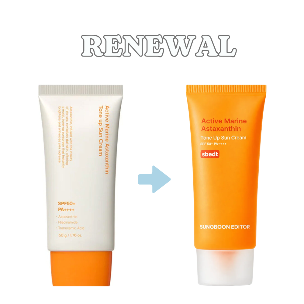 Active Marine Astaxanthin Tone Up Sun Cream SPF50+ PA++++