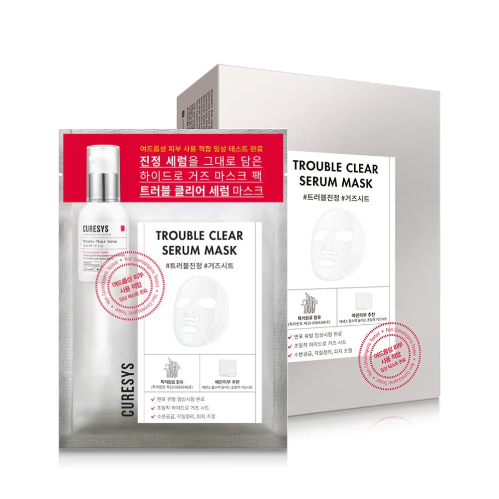 CURESYS Trouble Clear Serum Mask