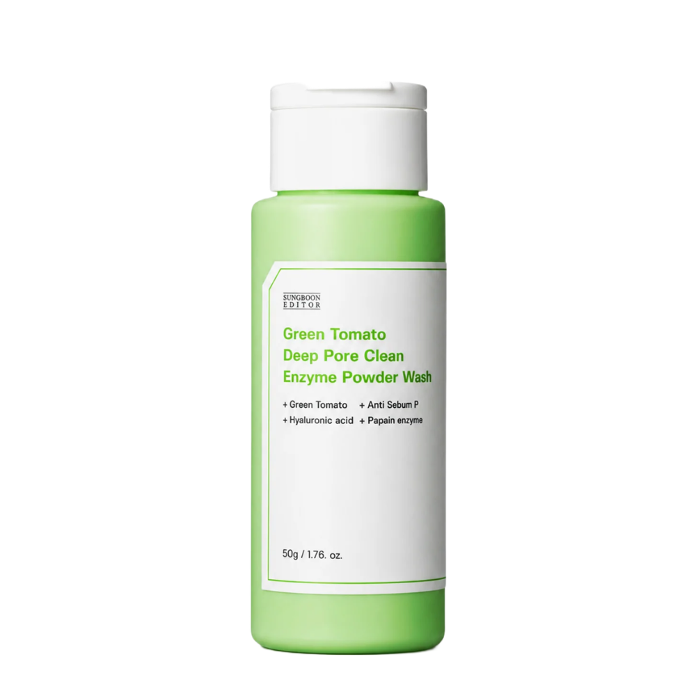 SUNGBOON EDITOR Green Tomato Deep Pore Clean Enzyme Powder Wash