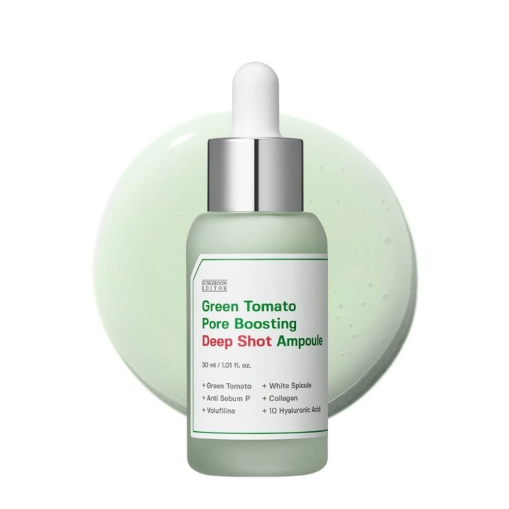 SUNGBOON EDITOR Green Tomato Pore Boosting Deep Shot Ampoule