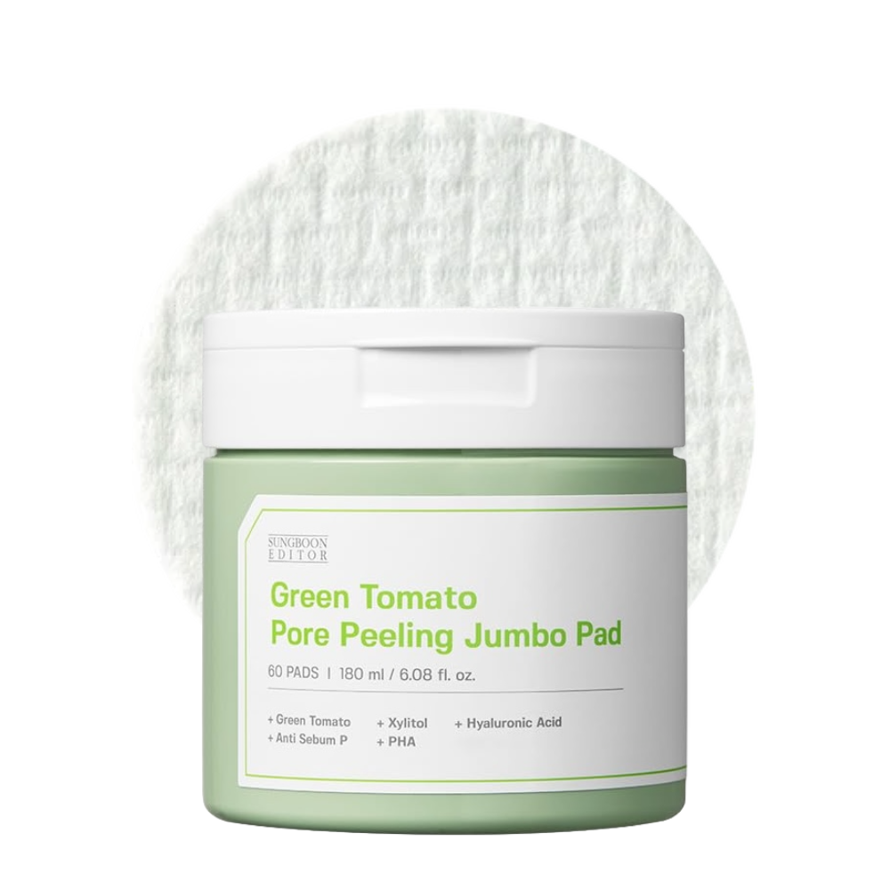 Green Tomato Pore Peeling Jumbo Pad