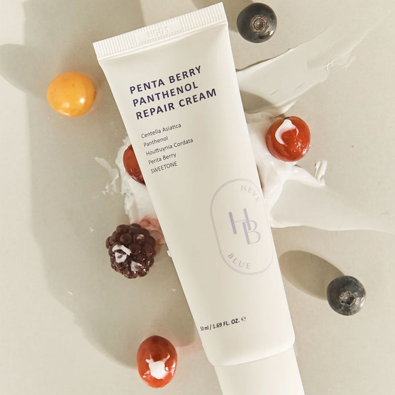 HEVEBLUE Penta Berry Panthenol Repair Cream