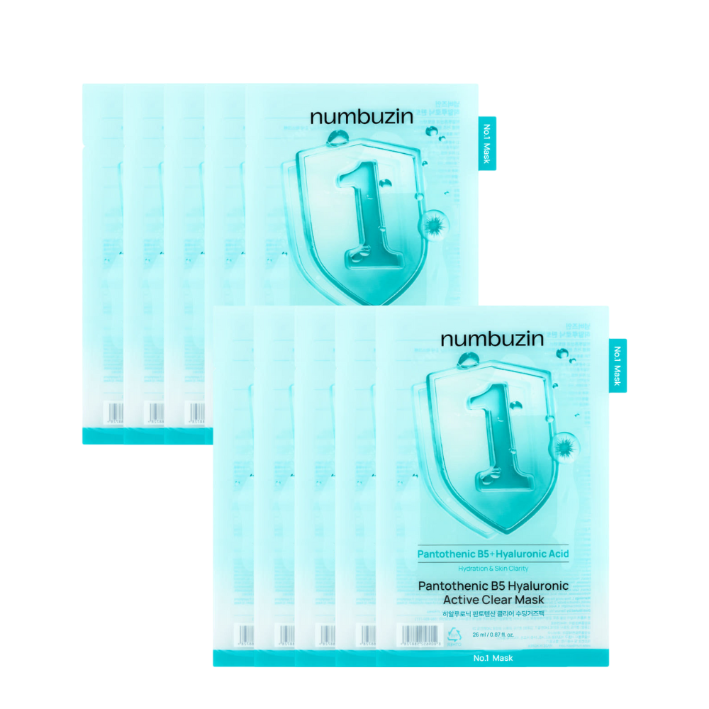 numbuzin No.1 Pantothenic B5 Hyaluronic Active Clear Mask
