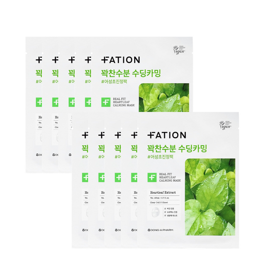 FATION Real Fit Heartleaf Calming Mask Sheet