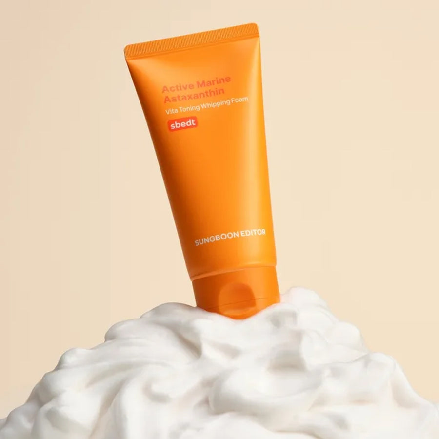 SUNGBOON EDITOR Active Marine Astaxanthin Vita Toning Whipping Foam