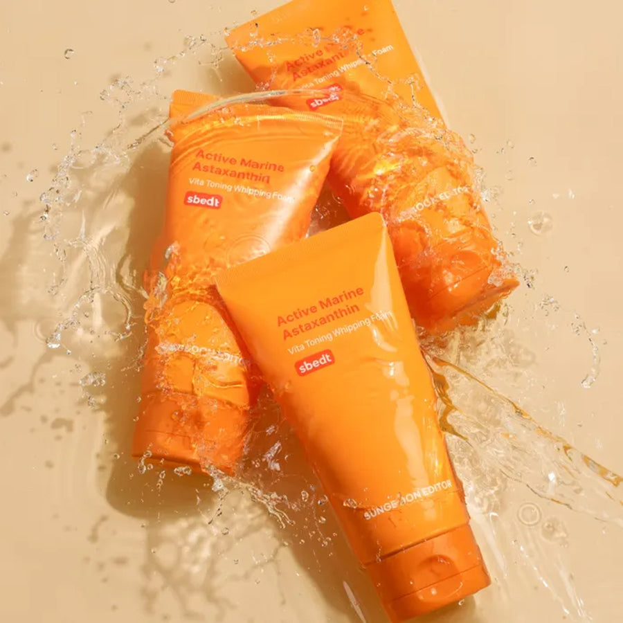 SUNGBOON EDITOR Active Marine Astaxanthin Vita Toning Whipping Foam