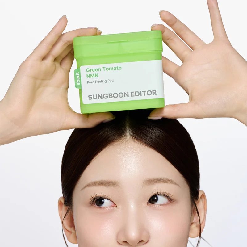 SUNGBOON EDITOR Green Tomato NMN Pore Peeling Pad