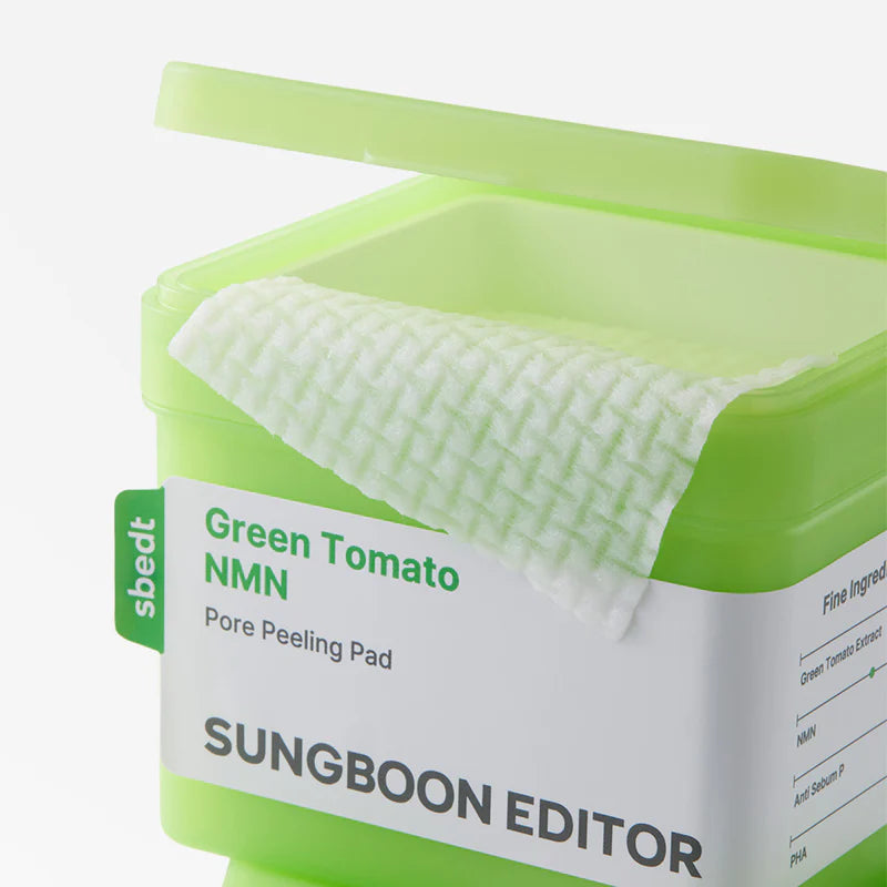 SUNGBOON EDITOR Green Tomato NMN Pore Peeling Pad