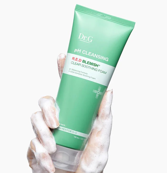 Dr.G pH Cleansing R.E.D Blemish Clear Soothing Foam