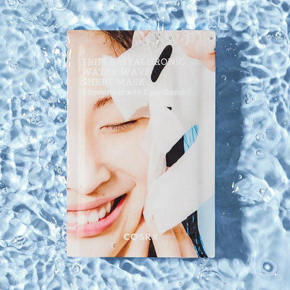 COSRX Hydrium Triple Hyaluronic Water Wave Sheet Mask